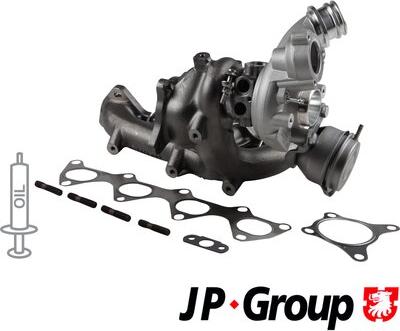 JP Group 1117404500 - Turbocompresseur, suralimentation cwaw.fr