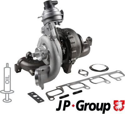 JP Group 1117404600 - Turbocompresseur, suralimentation cwaw.fr