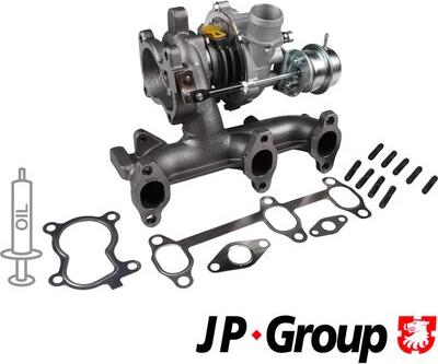 JP Group 1117404300 - Turbocompresseur, suralimentation cwaw.fr