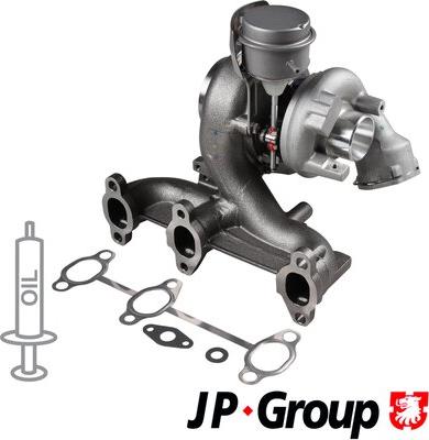 JP Group 1117405300 - Turbocompresseur, suralimentation cwaw.fr