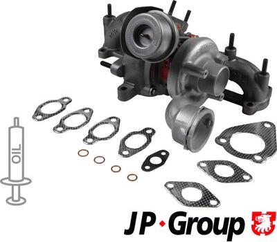 JP Group 1117405200 - Turbocompresseur, suralimentation cwaw.fr