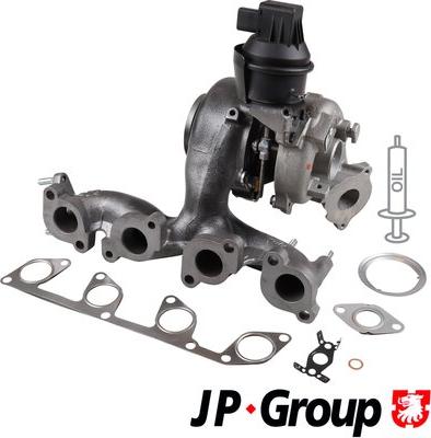 JP Group 1117406300 - Turbocompresseur, suralimentation cwaw.fr