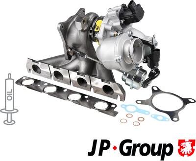 JP Group 1117408100 - Turbocompresseur, suralimentation cwaw.fr