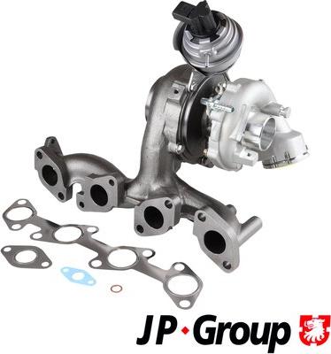 JP Group 1117408300 - Turbocompresseur, suralimentation cwaw.fr