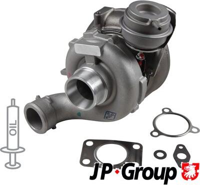 JP Group 1117403500 - Turbocompresseur, suralimentation cwaw.fr