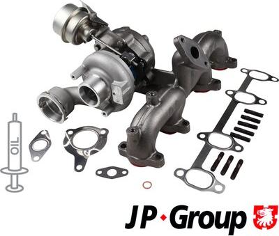 JP Group 1117403800 - Turbocompresseur, suralimentation cwaw.fr