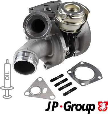 JP Group 1117402500 - Turbocompresseur, suralimentation cwaw.fr