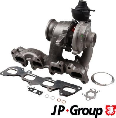 JP Group 1117412300 - Turbocompresseur, suralimentation cwaw.fr