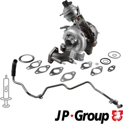 JP Group 1117800910 - Turbocompresseur, suralimentation cwaw.fr