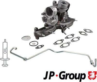 JP Group 1117801410 - Turbocompresseur, suralimentation cwaw.fr