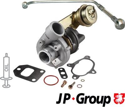 JP Group 1117801510 - Turbocompresseur, suralimentation cwaw.fr