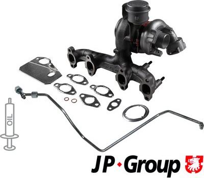 JP Group 1117801210 - Turbocompresseur, suralimentation cwaw.fr