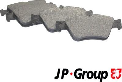 JP Group 1363600910 - Kit de plaquettes de frein, frein à disque cwaw.fr