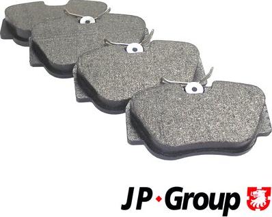 JP Group 1363600310 - Kit de plaquettes de frein, frein à disque cwaw.fr