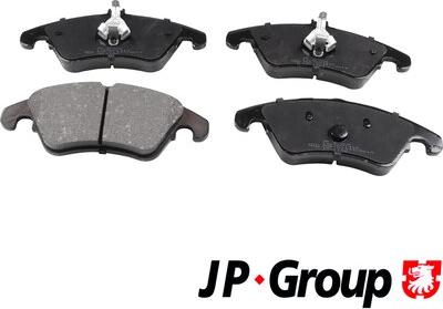 JP Group 1363601410 - Kit de plaquettes de frein, frein à disque cwaw.fr