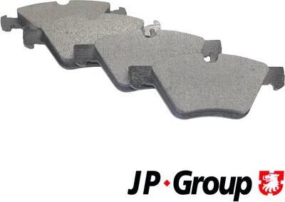 JP Group 1363601010 - Kit de plaquettes de frein, frein à disque cwaw.fr