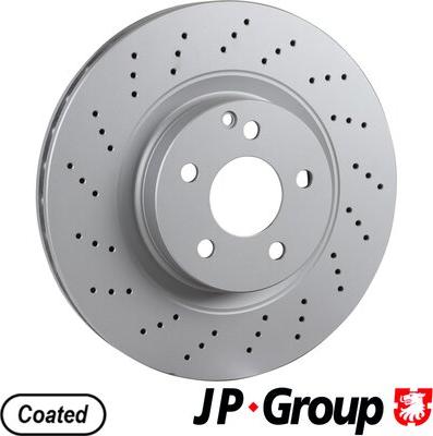 JP Group 1363108600 - Disque de frein cwaw.fr