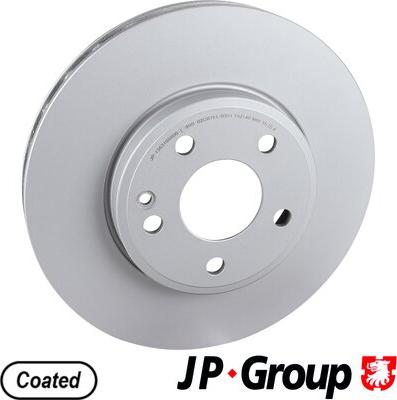 JP Group 1363108800 - Disque de frein cwaw.fr