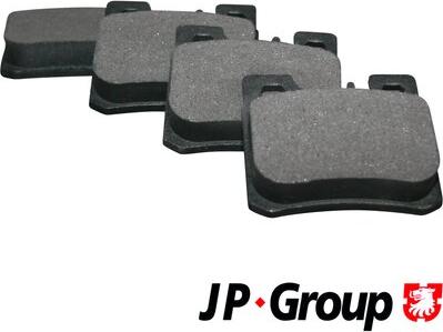 JP Group 1363700410 - Kit de plaquettes de frein, frein à disque cwaw.fr