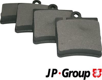 JP Group 1363700610 - Kit de plaquettes de frein, frein à disque cwaw.fr