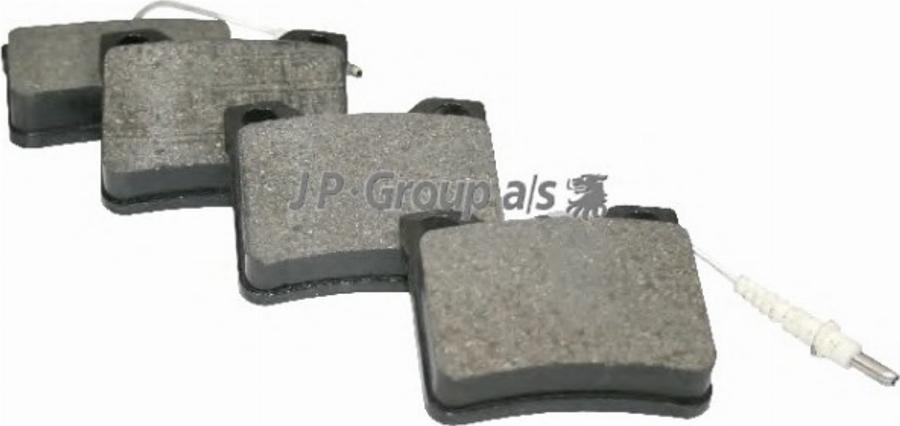 JP Group 1363700810 - Kit de plaquettes de frein, frein à disque cwaw.fr