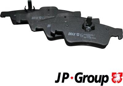 JP Group 1363701010 - Kit de plaquettes de frein, frein à disque cwaw.fr