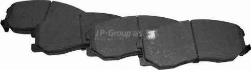 JP Group 1263604410 - Kit de plaquettes de frein, frein à disque cwaw.fr