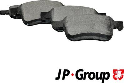 JP Group 1263604010 - Kit de plaquettes de frein, frein à disque cwaw.fr