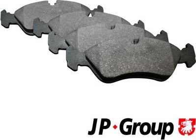 JP Group 1263600910 - Kit de plaquettes de frein, frein à disque cwaw.fr