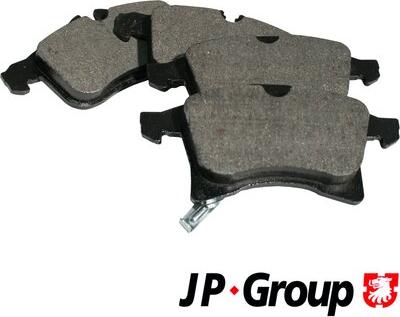 JP Group 1263600410 - Kit de plaquettes de frein, frein à disque cwaw.fr