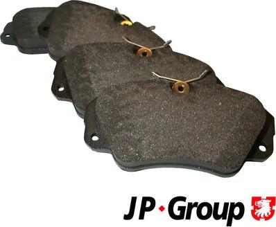 JP Group 1263600110 - Kit de plaquettes de frein, frein à disque cwaw.fr