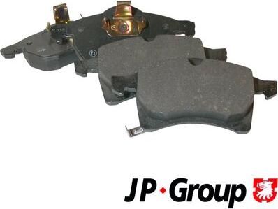 JP Group 1263600310 - Kit de plaquettes de frein, frein à disque cwaw.fr