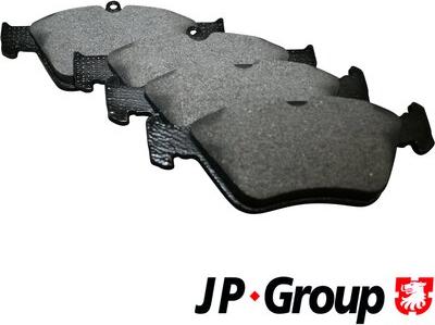 JP Group 1263600710 - Kit de plaquettes de frein, frein à disque cwaw.fr