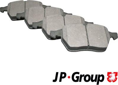 JP Group 1263601010 - Kit de plaquettes de frein, frein à disque cwaw.fr