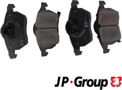 JP Group 1263602810 - Kit de plaquettes de frein, frein à disque cwaw.fr