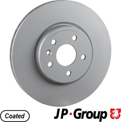 JP Group 1263107400 - Disque de frein cwaw.fr