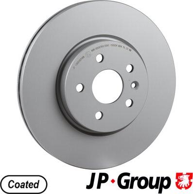 JP Group 1263107100 - Disque de frein cwaw.fr