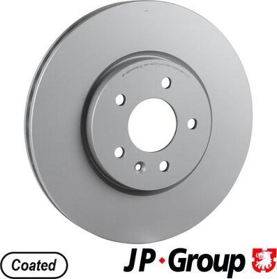 JP Group 1263107200 - Disque de frein cwaw.fr