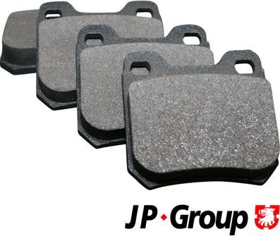 JP Group 1263700410 - Kit de plaquettes de frein, frein à disque cwaw.fr