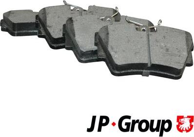 JP Group 1263701610 - Kit de plaquettes de frein, frein à disque cwaw.fr