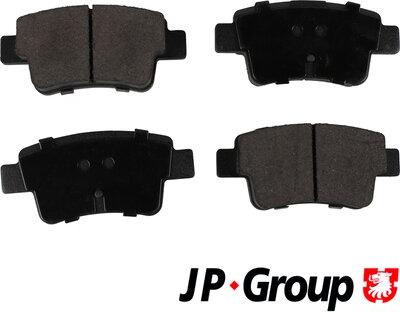 JP Group 1263701010 - Kit de plaquettes de frein, frein à disque cwaw.fr