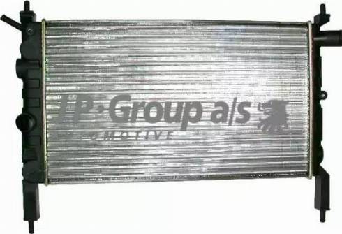 JP Group 1214200200 - Radiateur, refroidissement du moteur cwaw.fr