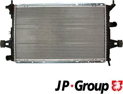 JP Group 1214201600 - Radiateur, refroidissement du moteur cwaw.fr