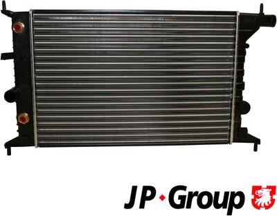 JP Group 1214203000 - Radiateur, refroidissement du moteur cwaw.fr