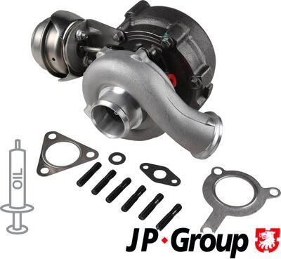 JP Group 1217400400 - Turbocompresseur, suralimentation cwaw.fr