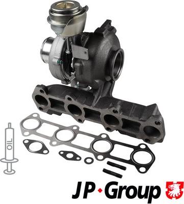 JP Group 1217400500 - Turbocompresseur, suralimentation cwaw.fr