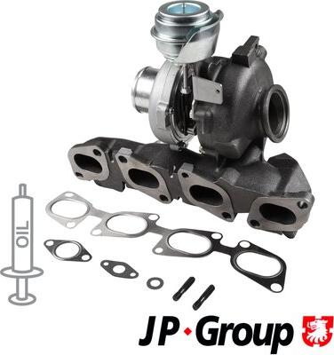 JP Group 1217400600 - Turbocompresseur, suralimentation cwaw.fr