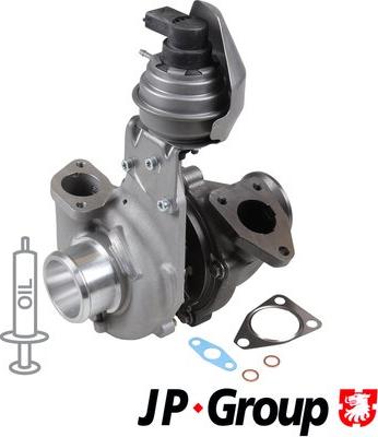 JP Group 1217401500 - Turbocompresseur, suralimentation cwaw.fr