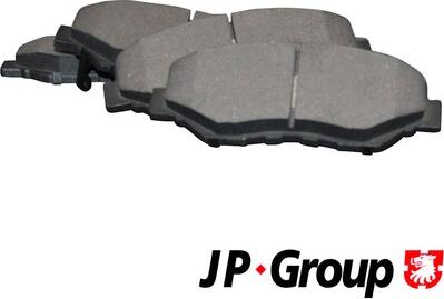 JP Group 3463600610 - Kit de plaquettes de frein, frein à disque cwaw.fr