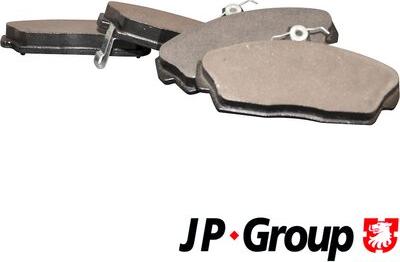 JP Group 3463600110 - Kit de plaquettes de frein, frein à disque cwaw.fr